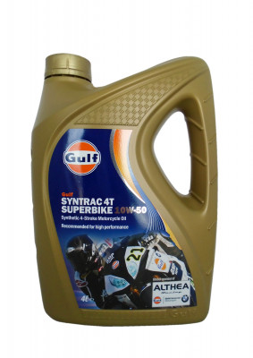 Моторное масло GULF Syntrac 4T Superbike SAE 10W-50